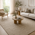 Nordic Handwoven Texture Area Rug