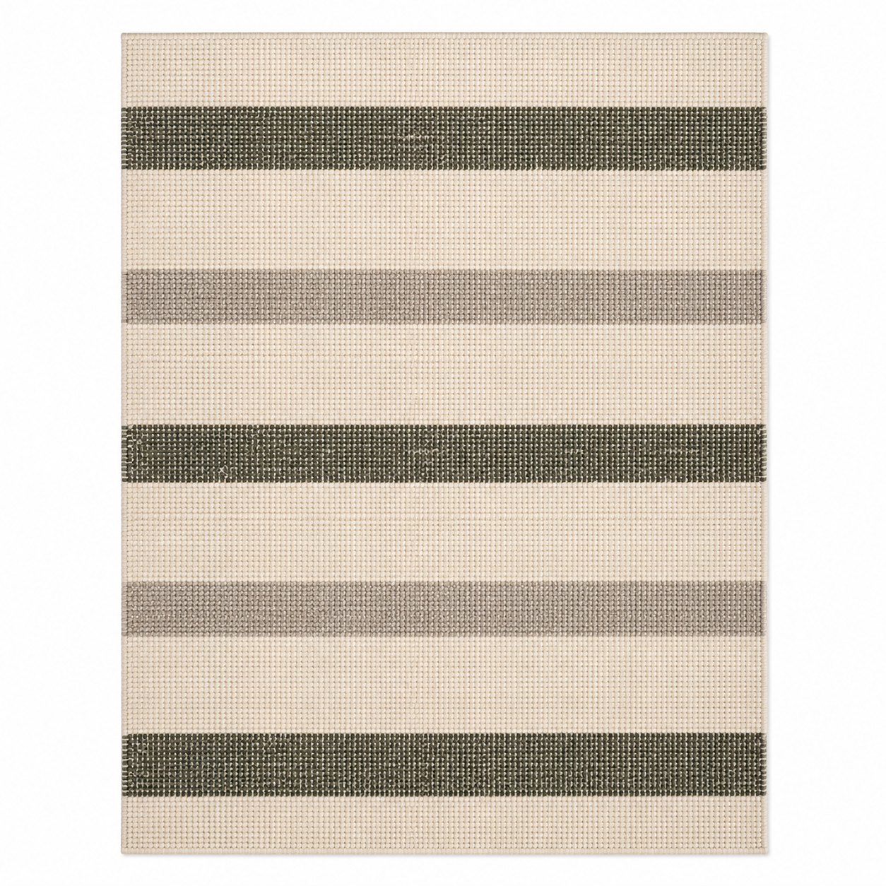 Minimalist Geometric Stripe Area Rug