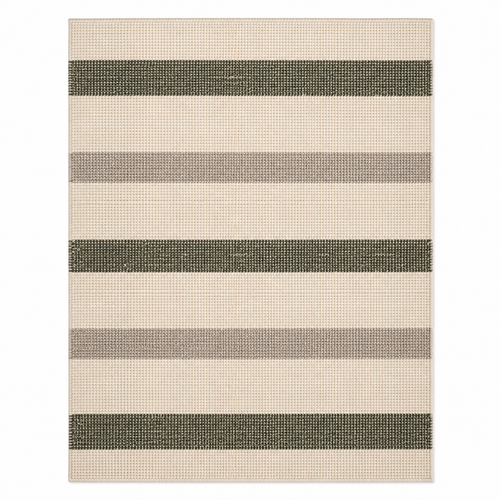 Minimalist Geometric Stripe Area Rug