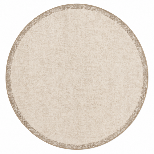 Vintage Washed Round Area Rug