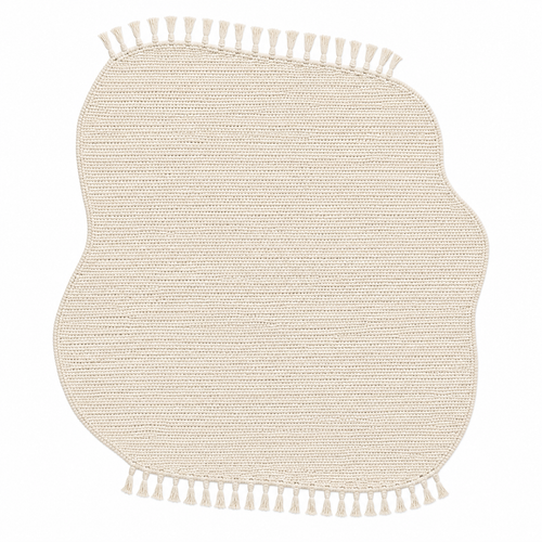 Handwoven Tassel Area Rug