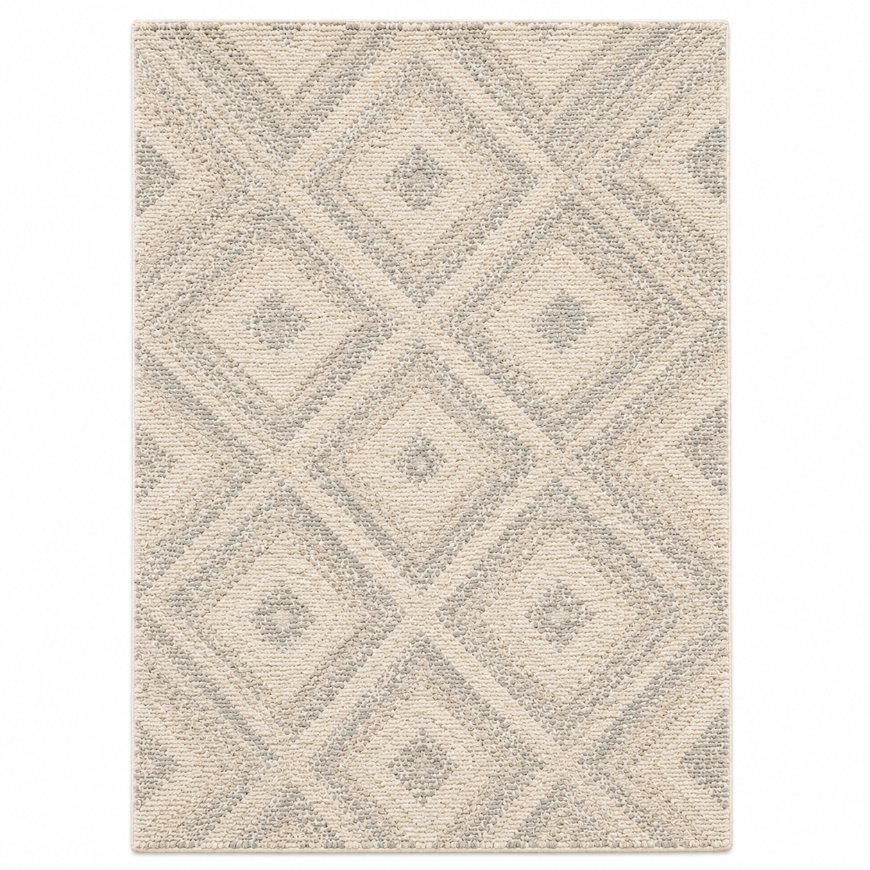 Diamond Plush Entryway Rug